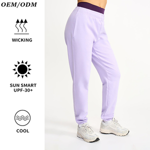 <span class=keywords><strong>Pantaloni</strong></span> Sportivi Personalizzati <span class=keywords><strong>con</strong></span> Polsini Elastici, Joggers da <span class=keywords><strong>Donna</strong></span>, <span class=keywords><strong>Pantaloni</strong></span> Unisex Tinta Unita <span class=keywords><strong>con</strong></span> Tasche Laterali - Product Image 2
