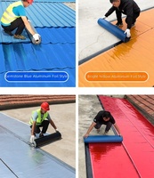 Membrane d'étanchéité pour toiture extérieure moderne en PE, isolante thermiquement, insonorisante, autocollante et imperméable