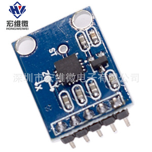 Module de capteur Hongwei Micro Adxl335 GY-61 pour mesure d'angle d'inclinaison, à souder ou non - Product Image 2