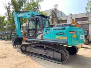 Calidad superior 20t usado/excavadora de segunda mano Kobelco sk200 Japón hizo la conducción superior usada excavadora Kobelco - Product Image 6