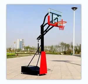 Mobile basketball stand for home indoor adult basketball stand outdoor training lifting basketball hoop