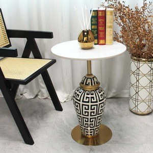 24 Inch Nghệ Thuật Trang Trí Nội Thất Góc Bàn Bàn Bên Bảng 21.5 Inch End Bảng Cho Phòng Khách Vườn Cà Phê Cửa Hàng - Product Image 5