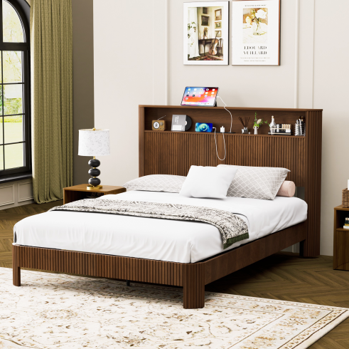 Walnut - Queen Size
