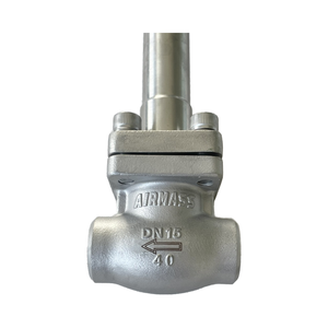 วาล์วปิดฉุกเฉินแบบแมนนวลสำหรับสารเย็น Airmass DJQ-15A DN15 OEM ผลิตจากสแตนเลส 316 สำหรับแก๊สในถังเก็บแบบจำนวนมาก - Product Image 3