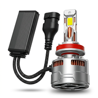 Ampoule de phare de voiture LED haute puissance 400W T200 Super Lumineuse 12V Éclairage automobile Phares LED 32000LM H1 H7 Phares avant de voiture
