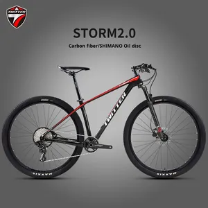 Bicicleta Todoterreno <span class=keywords><strong>de</strong></span> Fibra <span class=keywords><strong>de</strong></span> Carbono TWITTER STORM2.0 RS-12 Velocidades Unisex <span class=keywords><strong>con</strong></span> Frenos <span class=keywords><strong>de</strong></span> <span class=keywords><strong>Disco</strong></span> Dobles - Product Image 3
