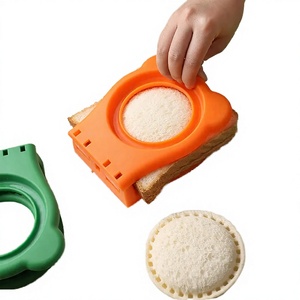 Cortador de Sándwiches de Plástico, Molde Redondo para Cortar Pan, Herramienta para Pasteles, Repostería, Accesorio de Cocina, Apto para Lavavajillas, Práctico - Product Image 2