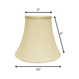 HMS 10 \ "paralume a campana in cotone e ferro dal Design europeo moderno avorio senza paralume chiaro per interni - Product Image 3
