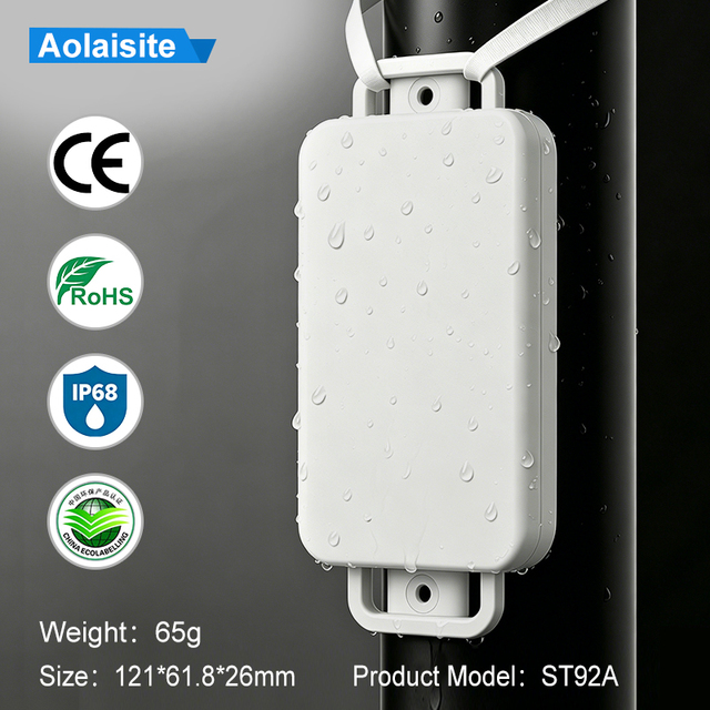 Aolaisite Special Material IP68IP67 Waterproof Junction Box Industrial Plastic Electrical Cable Enclosure Outdoor Wiring Housing