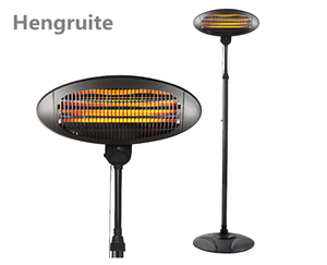 새로운 디자인 최고의 전기 적외선 야외 파티오 히터 3pcs 석영 가열 튜브 - Product Image 2