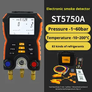 Xima 1000 (KP3_) OLIVER Refrigerant Pressure <strong>Gauge</strong> Car Air Conditioning Charging Tool Kit <strong>Manifold</strong> <strong>R134a</strong> Meter for - Product Image 6