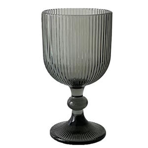 Vaso <span class=keywords><strong>de</strong></span> Vidrio Minimalista para Café, Té, Postres y Dulces, con Rayas <span class=keywords><strong>de</strong></span> Colores, Ideal para el Hogar o Cafeterías - Product Image 6