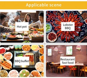 Stampate personalizzate PE monouso soffiaggio aragosta bavaglini morbidi oleata pellicola protettiva <span class=keywords><strong>per</strong></span> uso ristorante <span class=keywords><strong>per</strong></span> adulti - Product Image 6