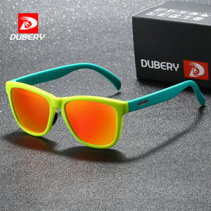 Occhiali da Sole Sportivi DUBERY Polarizzati UV400 con Montatura Completa Unisex, Trendy <span class=keywords><strong>in</strong></span> Verde/<span class=keywords><strong>Rosa</strong></span> e Rosso - Product Image 2