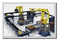 Machine à coudre Sunyex automatique personnalisée palettiseur ligne de palettisation prix de robot machine à coudre robotique machine à verre