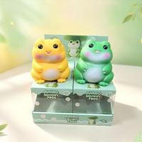 Mainan Squishy Capybara Jumbo, Mainan Hewan Lucu TPR Lembut, Mainan Fidget Pereda Stres, Mainan Dekompresi Dengan Kotak Display Grosir