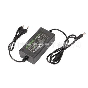 Adaptateur secteur UE double fil Rey.1 12V 5A avec dissipateur thermique pour usage export, certifié CE, FCC, RoHS - Product Image 5
