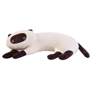 Juguete de peluche de gato de 50cm, almohada para dormir, juguete de peluche, almohada de felpa creativa personalizada, almohada de sueño para el vientre de gato - Product Image 5