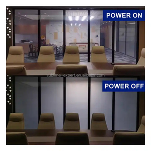 Fábrica al por mayor de vidrio inteligente personalizado 88% PDLC película conmutable película de vidrio mágico película de vidrio de privacidad inteligente - Product Image 4