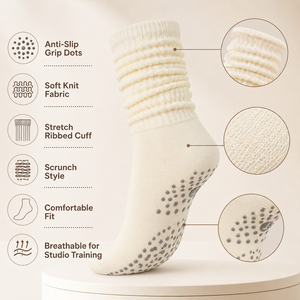 Wholesale Custom Design Logo Professional Dance Floor <strong>Socks</strong> <strong>Brown</strong> Non-Slip Yoga Oem Gym <strong>Socks</strong> Non-slip Yoga <strong>Socks</strong> - Product Image 4