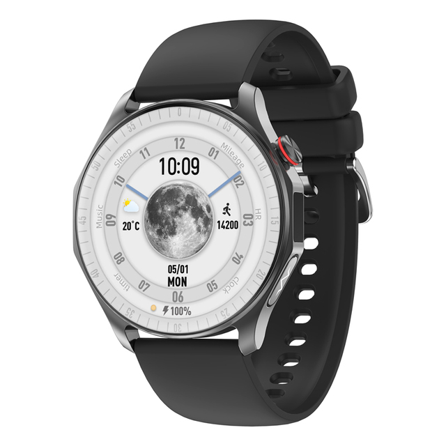 U11 Fashion Smart Watch 1.43 Inch AMOLED HD Screen IP65 Waterproof Flashlight Health Tracking BT Sports Smartwatch for Men Women