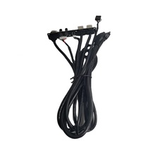 Cable de Panel Frontal Dual USB 3.0/3.1 para Caja de PC con Puerto de Audio HD I/O, Material PVC/TPE, Blindaje de Lámina, 12 Meses de Garantía
