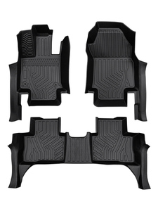 Accessori Interni Auto Personalizzati Tappetini 3D 5D in Pelle TPE Impermeabili di Lusso per Tutte le Stagioni per <span class=keywords><strong>Toyota</strong></span> 4 Pezzi - Product Image 1