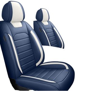 Tuheng CPT-A21QP-SJ High Quality 11-Piece Custom Luxury PVC <b>Leather</b> <b>Car</b> <b>Seat</b> <b>Covers</b> Full-Package Universal Fit Rice Gray 3-Year - Product Image 4
