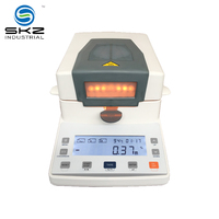 Analizador de Humedad Halógeno de Alta Precisión SKZ111L-1 110g/1mg, Precisión del 0.01% para Granos, Alimentos, Laboratorio, Tabaco, Suelo