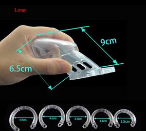 Produk Seks untuk Pria <span class=keywords><strong>Penis</strong></span>, Sabuk Kesucian, Pengunci <span class=keywords><strong>Penis</strong></span> Transparan CB6000 Cock Cage untuk Mainan Seks SM Pria - Product Image 5