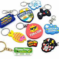Llavero de goma PVC suave personalizado, llavero de silicona PVC para promoción