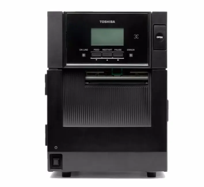 TOSHIBA BA410T Barcode Label Printer Provides The Functionality And Robustness Of An Industrial Printer