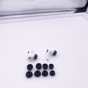 Embouts en <span class=keywords><strong>mousse</strong></span> à mémoire de forme pour Apple <span class=keywords><strong>AirPods</strong></span> <span class=keywords><strong>Pro</strong></span> 2, taille L M S XS, à rebond lent, antibruit - Product Image 4