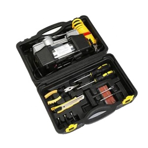 12V Draagbare Auto/Auto Elektrische Pomp <span class=keywords><strong>Mini</strong></span> Zwarte Luchtcompressor/Band Inflator Gereedschap Metalen Band Inflator - Product Image 5