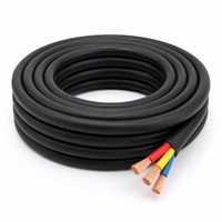 Kabel Distribusi Daya Industri Tembaga YJY 3 Inti 25mm2 35mm2 Berisolasi XLPE Selubung PE 0.6/1kV OEM ODM