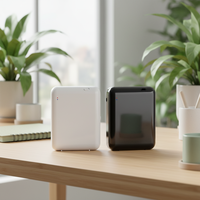 Diffuseur d'air froid HVAC en plastique alimenté par batterie/USB pour une grande surface commerciale, machine de diffusion de parfum pour hall d'hôtel