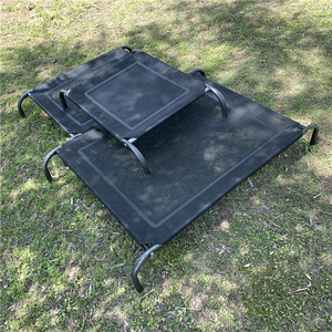 perro cama ejército sofá perezoso bolsa para mascotas gato cama desmontable elevada gato cama doble tamaño de perro cuna - Product Image 2