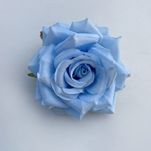 10cm finti capolini di rosa in seta artificiale testa di Rose per l'artigianato di matrimonio decorazione per la casa per feste matrimonio scarpe da <span class=keywords><strong>auto</strong></span> cappelli decorazione - Product Image 2