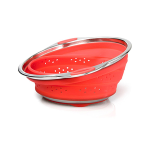 Tốt Nhất Lớn Ráp Silicone Lưới <span class=keywords><strong>Colander</strong></span>/Lọc Với Thép Không Gỉ Cơ Sở Xử Lý - Product Image 4