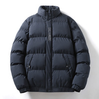 Vestes matelassées d'hiver pour hommes 2026, très vendues, avec rembourrage imitation duvet