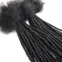 Extensions de cheveux humains Interlocks Dreadlocks Extensions de cheveux humains Afro Kinky Bulk