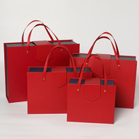 Personnalisation de boîtes cadeaux haut de gamme, diffusion en direct sur Douyin, Festival du bateau-dragon rouge extra-large, couverture à rabat portable