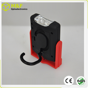 Khuyến Mãi 3XAAA Pin RRotating Ánh Sáng Cơ Thể Nam Châm Làm Việc Đèn LED Với Móc Ẩn - Product Image 3