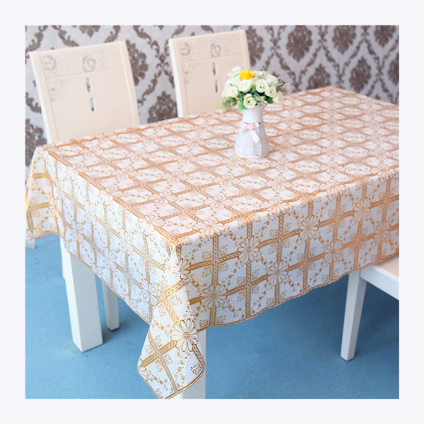 Дизайнерская скатерть для свадебного стола, скатерть из ПВХ с кружевом и защитой от ожогов