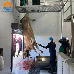 Ligne d'abattage <span class=keywords><strong>de</strong></span> bétail <span class=keywords><strong>halal</strong></span> ZBHT, équipement d'abattoir modulaire, machinerie complète d'abattoir pour abattoir automatique - Product Image 3