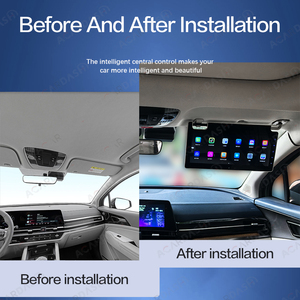 Acar 12.3 ''Carplay giải trí LCD cảm ứng thông minh Màn hình hiển thị xe DVD Player Sun Visor cho Infiniti qx70 2015-2021 - Product Image 6