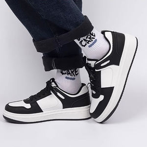 Оптовые высококачественные мужские повседневные кеды из ПВХ на шнуровке, низкие, легкие, для скейтбординга - Product Image 2