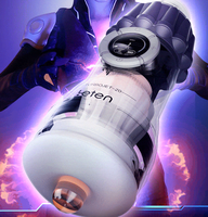 Aiersha 10 Fréquences Vibration Avion Coupe Électrique Hommes Pénis Sucer Masturbation Coupe Sex Toys