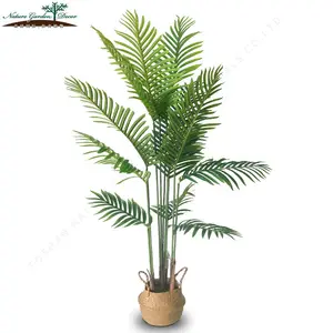 Al aire libre barato de plástico planta de Lady Palm árbol Artificial de interior