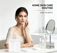 Patchs Dissolvables Microcristallins pour l'Élimination des Points Noirs, Patchs Nettoyants Doux pour une Peau Lisse du Nez, Emballage Personnalisé OEM/ODM